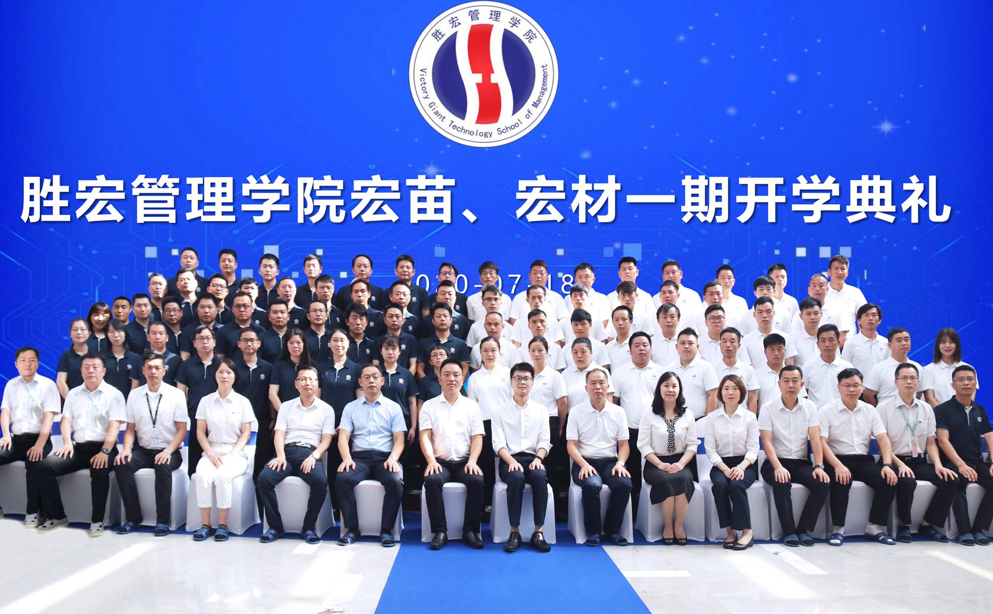 宏心不移 强基育苗  宏图远志 百炼成材 ——星空管理学院宏苗、宏材一期开学典礼顺利举行